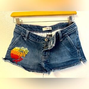 Rip Curl size 0 jean shorts